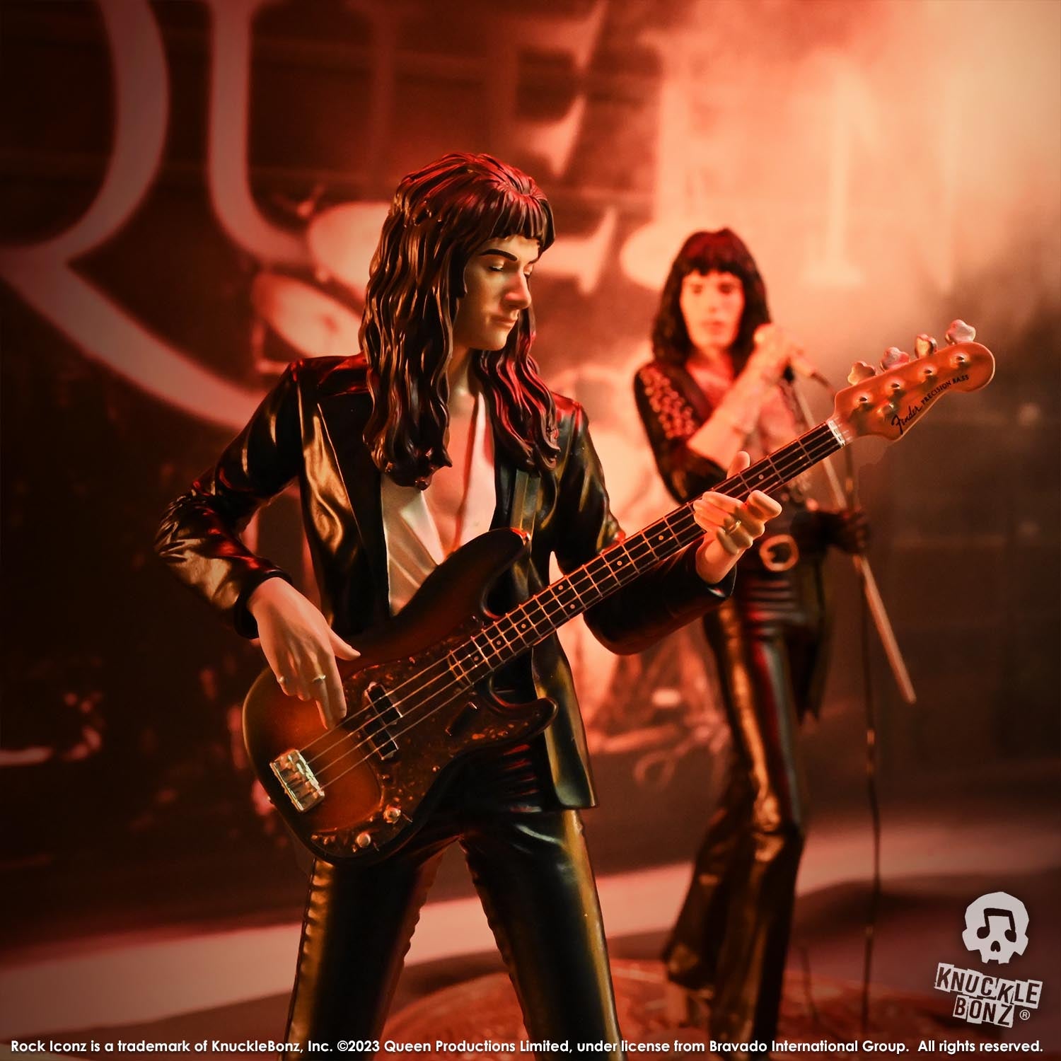 Queen II John Deacon KnuckleBonz Statue